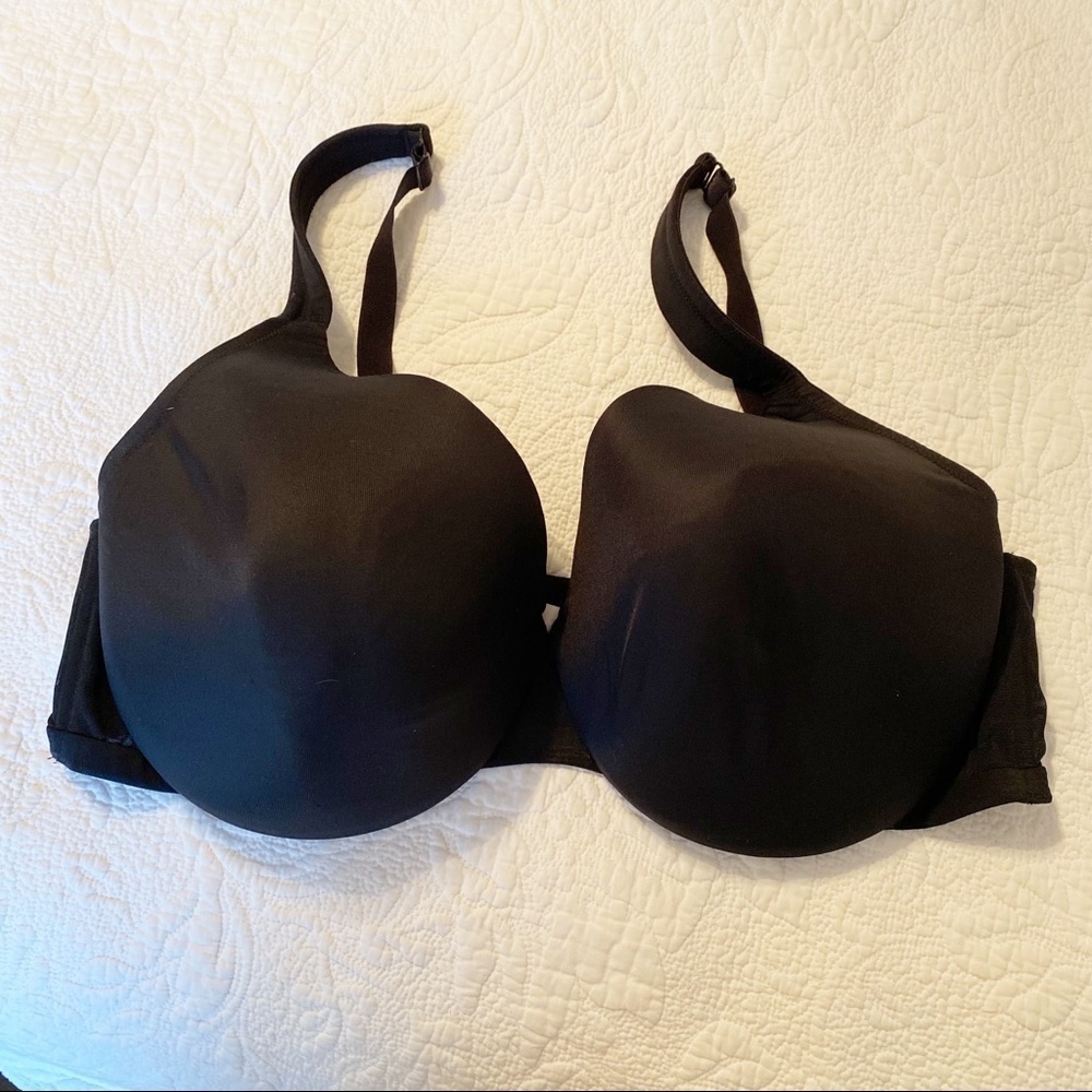 Cacique Underwire Full Coverage Black Bra - 44DD